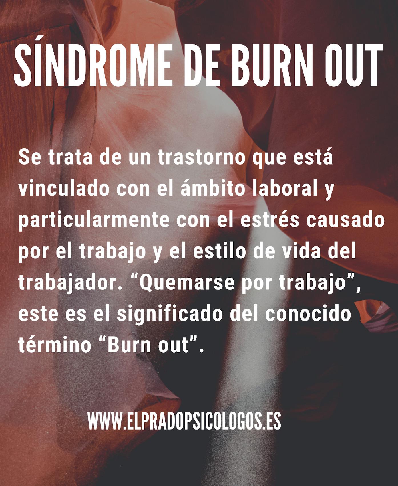 Definición Burn-out